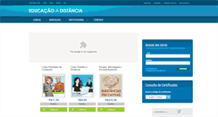 Desktop Screenshot of eadsesipr.org.br